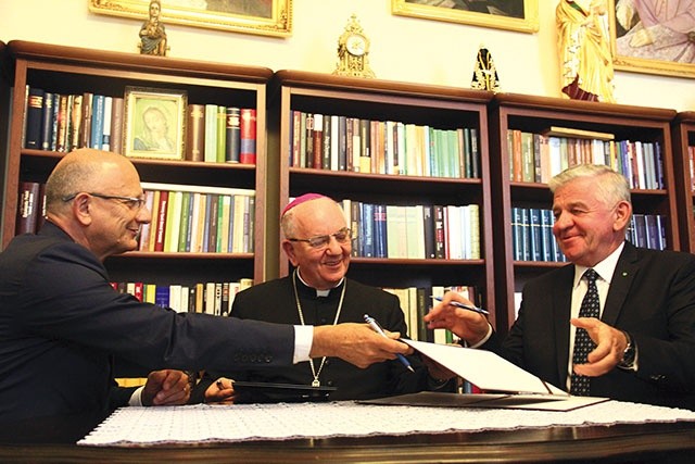 	Podpisanie listu intencyjnego.