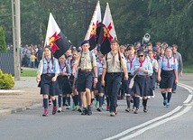 Z Rybnika-Niewiadomia dotarło piechotą 182 Skautów Europy i ich bliskich. Skauci – czyli harcerze katoliccy – przyjechali  na tę pielgrzymkę z całego Górnego Śląska.