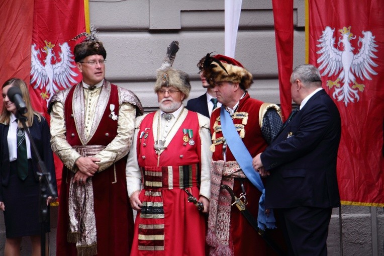 Prezydencka Para w III Gimnazjum i II LO w Krakowie
