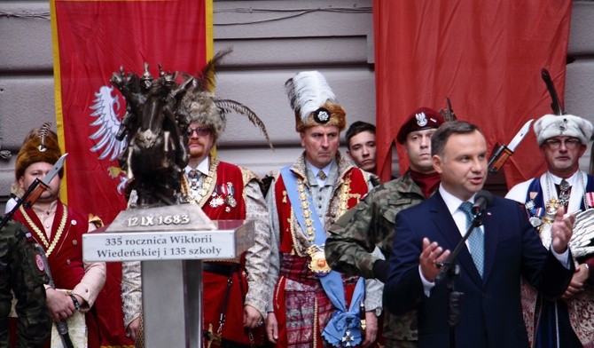 Mam nadzieję, że pomnik Jana III Sobieskiego stanie w Wiedniu 