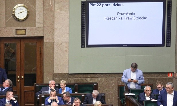 Sejm nie powołał Rzecznika Praw Dziecka