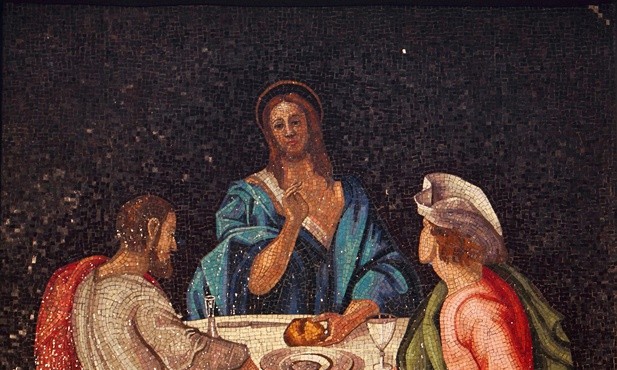 Chrystus z uczniami w Emaus