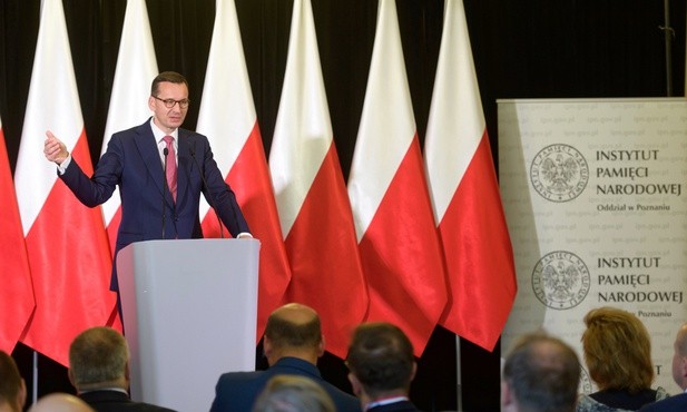 Morawiecki: Odbudowujemy pamięć, przywracamy sprawiedliwość