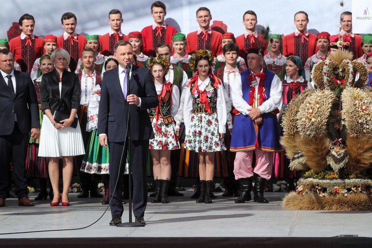 Prezydent: Dzięki pracy polskiego rolnika jesteśmy bezpieczni, bo mamy polską żywność