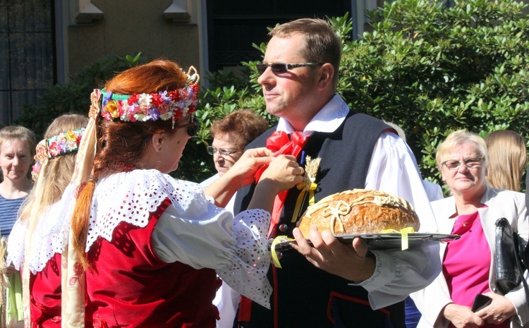 Dożynki diecezjalne w Rudach