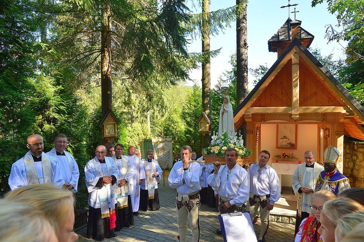 Watykański hierarcha na Krzeptówkach