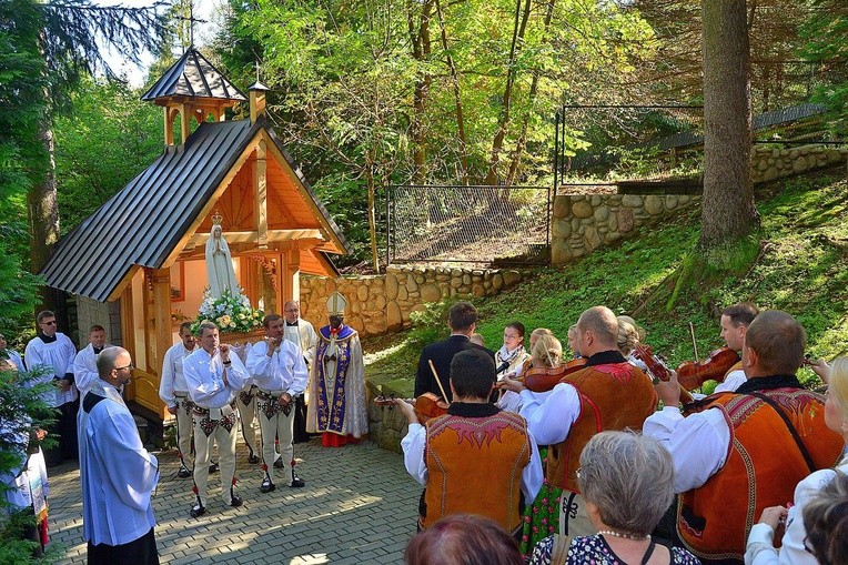 Watykański hierarcha na Krzeptówkach