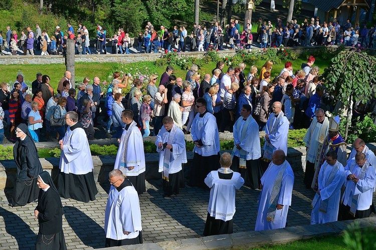 Watykański hierarcha na Krzeptówkach