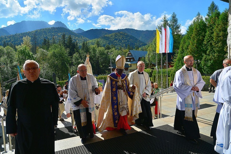 Watykański hierarcha na Krzeptówkach