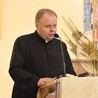 Ks. Wojciech w czasie głoszenia jednej z konferencji w świdnickim seminarium.