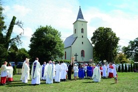 Uroczystość odpustowa w Szydłowcu Śląskim.