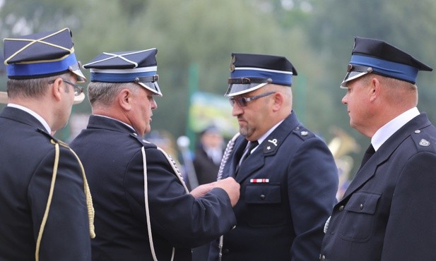 Były odznaczenia dla najbardziej zasłużonych strażaków