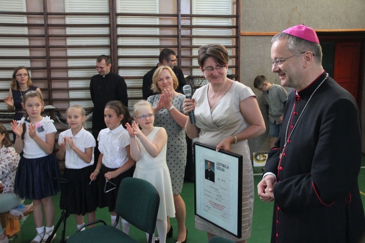 Bp Tadeusz Lityński w zielonogórskim Katoliku