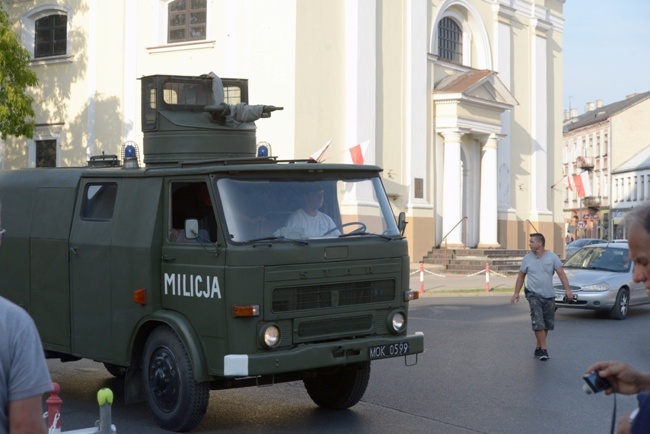 Robotniczy protest na planie "Klechy"