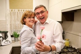 Barbara i Mirosław Kańtorowie – od 34 lat są małżeństwem, mają czworo dzieci i dwójkę wnuków.