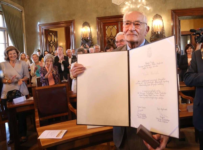 Medale Cracoviae Merenti dla Wojciecha Plewińskiego i Antoniego Borgosza