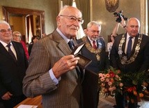 Medale Cracoviae Merenti dla Wojciecha Plewińskiego i Antoniego Borgosza