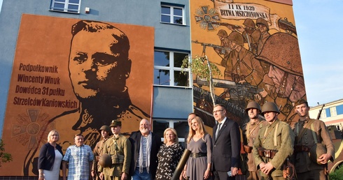 Malunki upamiętniają bohaterów bitwy mszczonowskiej