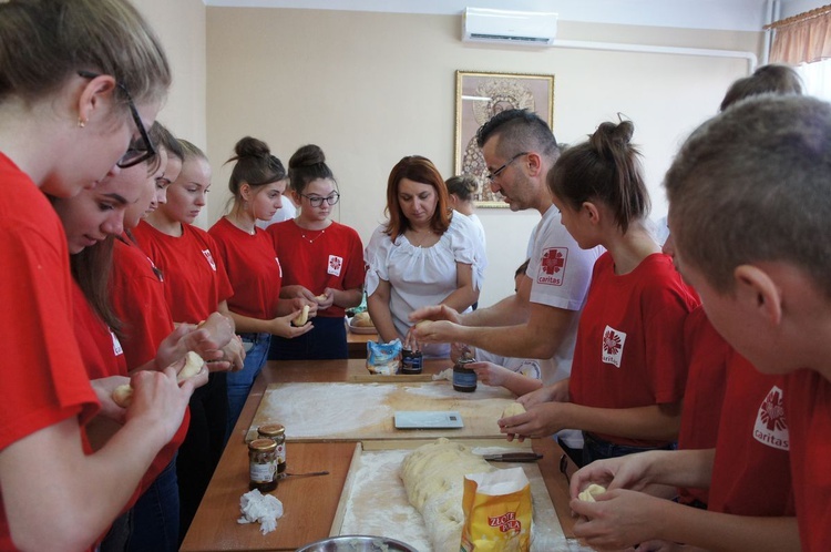 Pieczenie chleba w Rudniku nad Sanem