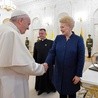 Franciszek spotkał się z władzami Litwy