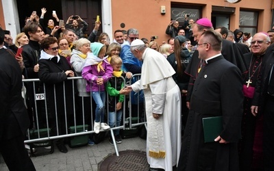 Wilno: papież spotkał się z chorymi