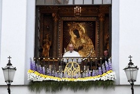 Franciszek u Matko Bożj Ostrobramskiej