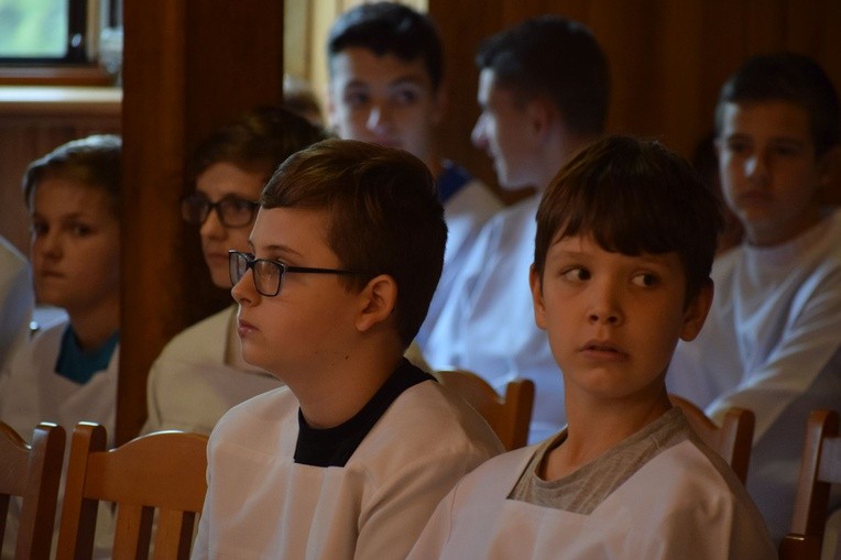 Ministranci w Ciężkowicach