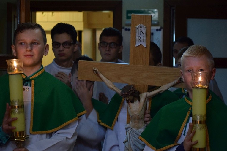 Ministranci w Ciężkowicach