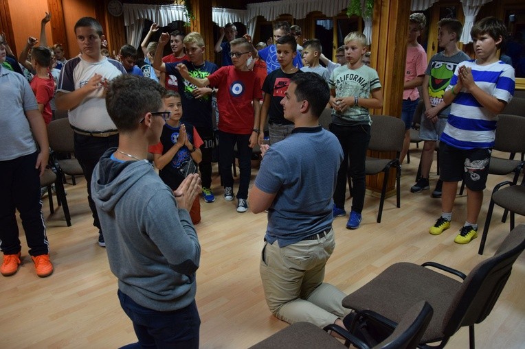 Ministranci w Ciężkowicach