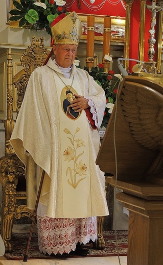 Jubileusz bp. Adama Dyczkowskiego u Maryi w Kętach