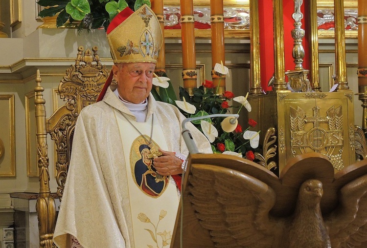 Jubileusz bp. Adama Dyczkowskiego u Maryi w Kętach