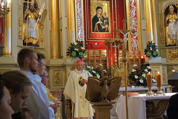 Jubileusz bp. Adama Dyczkowskiego u Maryi w Kętach