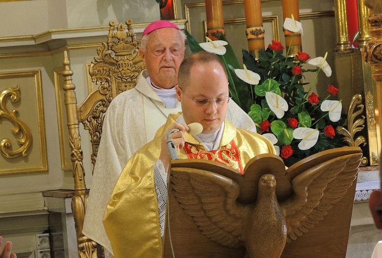 Jubileusz bp. Adama Dyczkowskiego u Maryi w Kętach