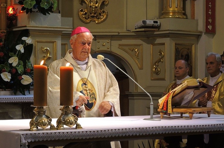 Jubileusz bp. Adama Dyczkowskiego u Maryi w Kętach