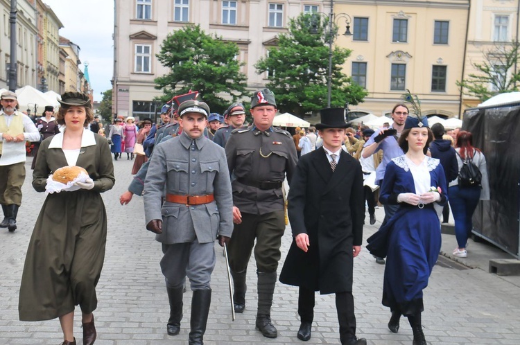 Piknik patriotyczny na Rynku Głównym w Krakowie cz. 2