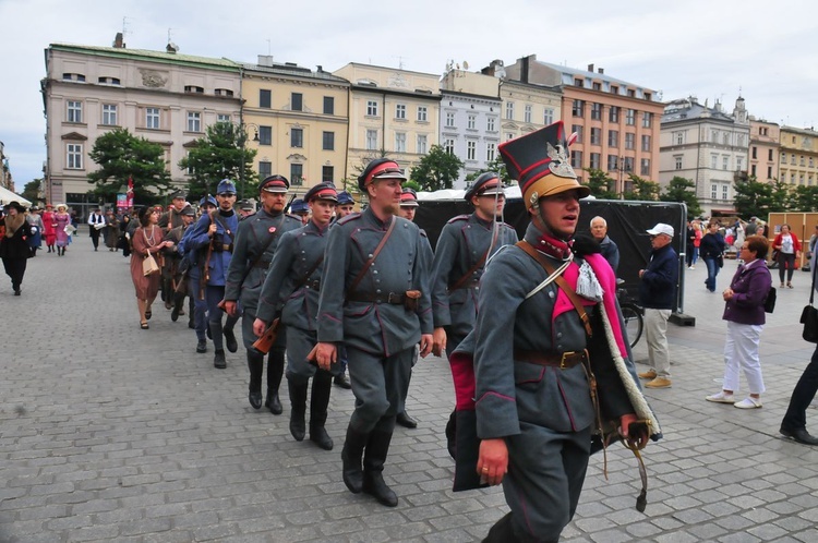 Piknik patriotyczny na Rynku Głównym w Krakowie cz. 2