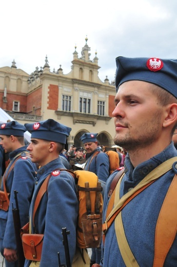 Piknik patriotyczny na Rynku Głównym w Krakowie cz. 2