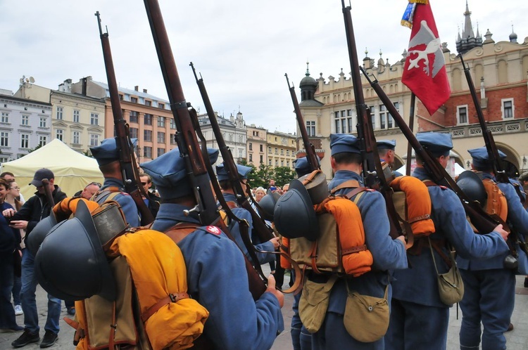 Piknik patriotyczny na Rynku Głównym w Krakowie cz. 2