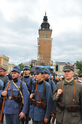 Piknik patriotyczny na Rynku Głównym w Krakowie cz. 2