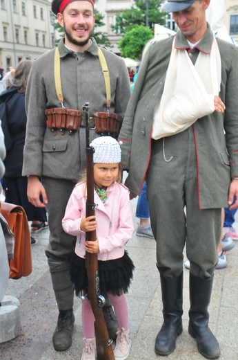 Piknik patriotyczny na Rynku Głównym w Krakowie cz. 2