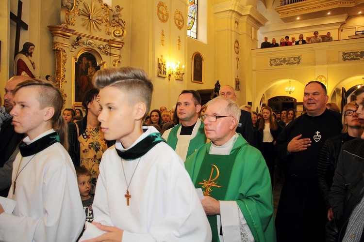 O. Jerzy Chrzanowski CP Honorowym Obywatelem Rawy Mazowieckiej - Msza św.