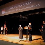 O. Jerzy Chrzanowski CP Honorowym Obywatelem Rawy Mazowieckiej - sesja RM