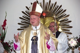 Bp Szlachetka przewodniczył Eucharystii.