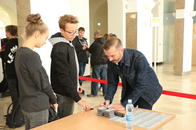 Tomasz Rożek na zakończenie 21. Dolnośląskiego Festiwalu Nauki