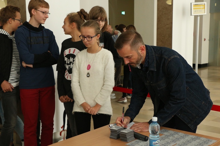 Tomasz Rożek na zakończenie 21. Dolnośląskiego Festiwalu Nauki