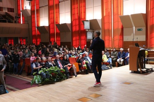 Tomasz Rożek na zakończenie 21. Dolnośląskiego Festiwalu Nauki