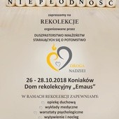 Rekolekcje dla małżeństw starających się o potomstwo, Koniaków, 26-28 października 