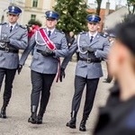 Sztandar dla policji w Ostródzie