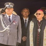 Sztandar dla policji w Ostródzie