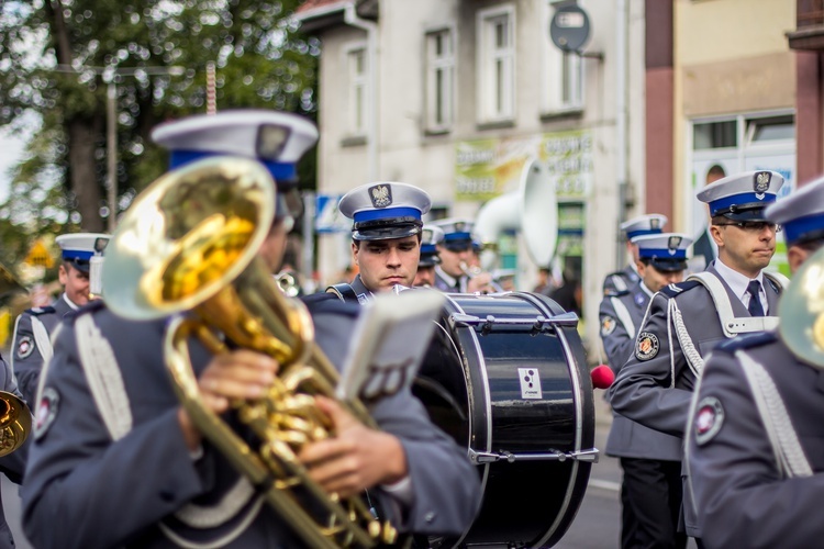 Sztandar dla policji w Ostródzie